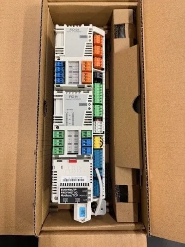 ABB ACS880-M04-03A0-5+L500+L501 variable speed drive with ACS-AP-W FENA-21 3