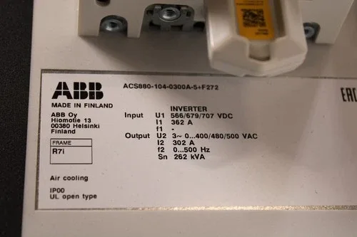 ABB ACS880-104-0300A-5+F272 Drive 302A 4