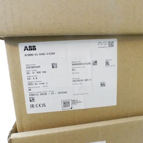 ABB ACS880-01-04A0-3+E200 Frequency Inverter 2