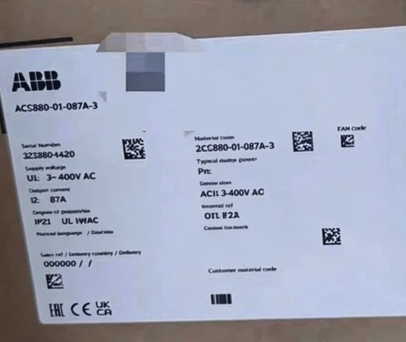 ABB ACS880-01-087A-3 frequency converter 3