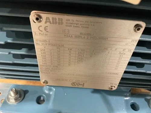 ABB M3AA-160MLA-2-IMB3/IM1001 3