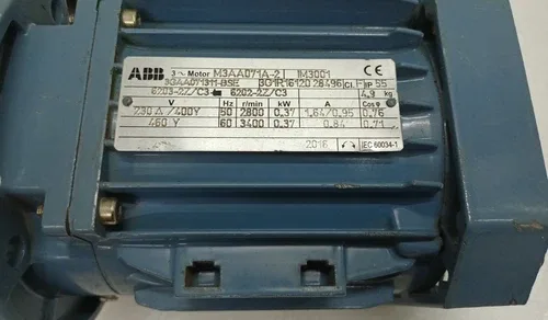 ABB Motor M3AA071A-2 IM3001 2