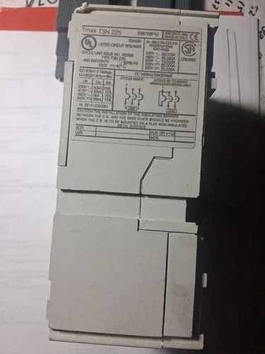 ABB Molded case circuit breaker model TMAX T3N 3