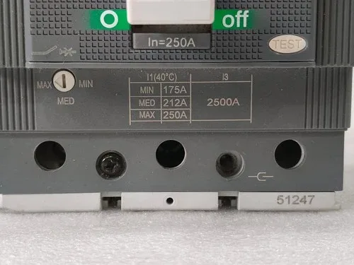 ABB SACE TMAX T3N 160 250AMP 3POLE CIRCUIT BREAKER 3