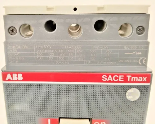 ABB SACE TMAX T4L 250 MOLDED-CASE CIRCUIT BREAKER 690V 160A 4
