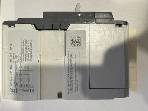 ABB SACE TMAX-XT2-H-125 3 Pole 15A Circuit Breaker In = 15A MA 3