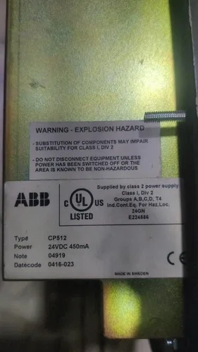 ABB 1SBP260174R1001 CP512 Membrane Keypad Operator Panel (PARTS) 3