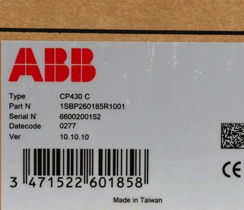 ABB 1SBP260185R1001 CP430 C Control Panel 5.7-inch standard touch screen 3