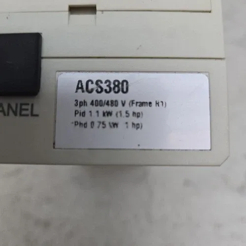 ABB Ac Machinery Drive Module 1.1kW 3.3A 3Ph 400/480V ACS380-040C-03A3-4+K490 4