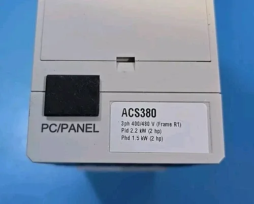 ABB ACS380-040C-05A6-4+K475 2HP 3Ph 480V AC Drive 3