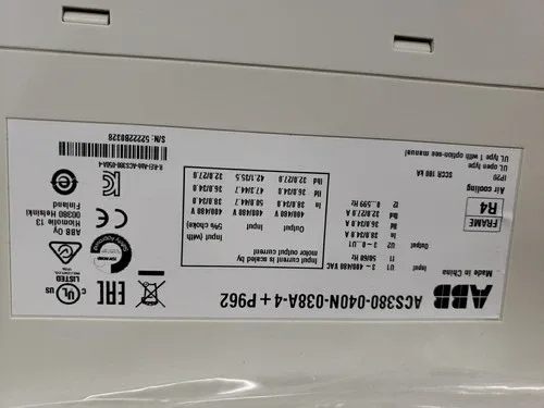 ABB ACS380-040N-038A-4 +P962 MODULE 2