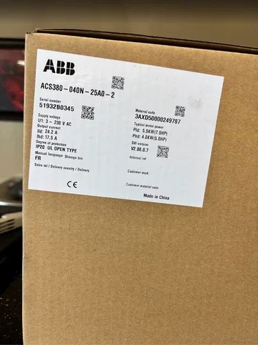 ABB ACS380 Frequency Inverter ACS380-040N-25A0-2 2