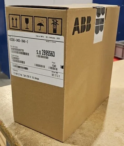 ABB ACS380-040S-09A8-2 VFD 3HP 9.3A 4