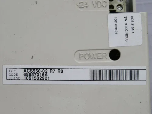 ABB ACS550-02 R7 R8 INVERTER CONTROL BOARD T255356 4