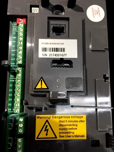 ABB 1.5HP AC Drive ACS550-U0-03A3-4 AC DRIVE (G-1) 3