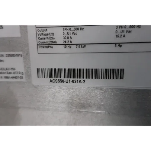 ABB ACS550-U1-031A-2 ACS550U1031A2 3
