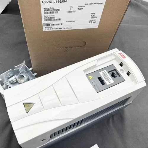 ABB Frequency Drive ACS550-U1-06A9-4 3AUA0000002185 6.9A 480V 3HP