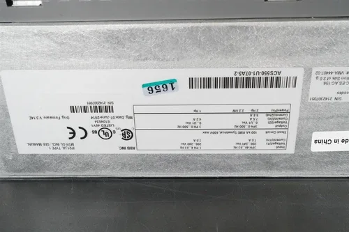 ABB ACS550-U1-07A5-2 230V 3 PH Input 2 HP 7.5 Amps NEMA 1 W Remote Cable 4