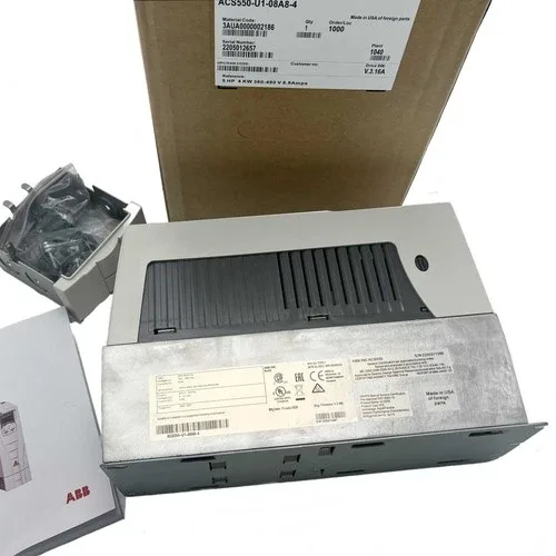 ABB Frequency Drive ACS550-U1-08A8-4 3AUA0000002186 8.8A 480V 5HP 2