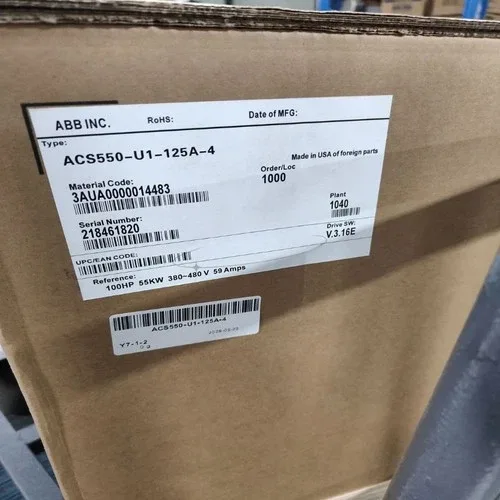 ABB ACS550-U1-125A-4 VFD 2