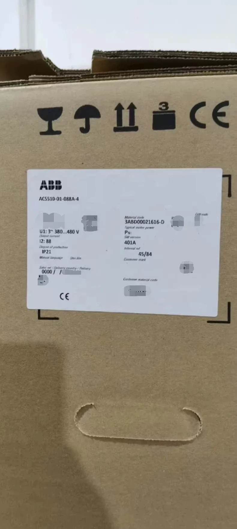 ABB ACS550-01-088A-4 5
