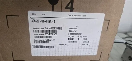 ABB ACS580-01-012A-4 General Purpose AC Drive-7.5 HP 3-Phase 480V - 35Z 3