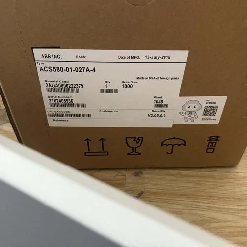 ABB Frequency Drive ACS580-01-027A-4 3AUA0000222379 380V 27A 17W 2