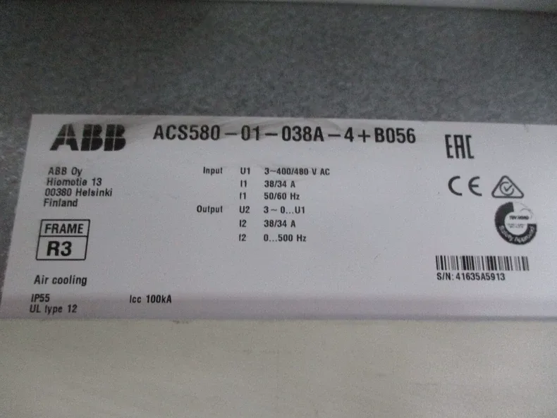 ABB ACS580-01-038A-4+B056 4