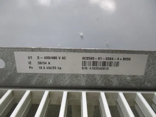 ABB ACS580-01-038A-4+B056 3