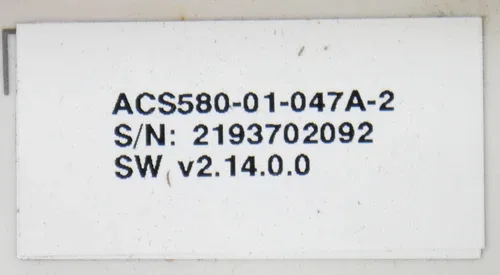 ABB ACS580 ACS580-01-047A-2 SW v2.14.0.0 11kW Frequency Inverter - Unused/Attn 3