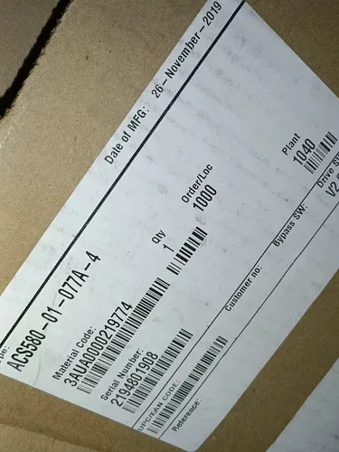 ABB ACS580-01-077A-4 Inverter 6