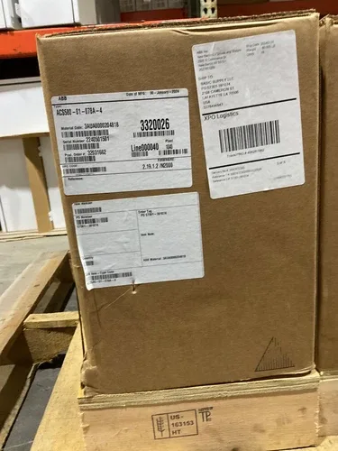 ABB ACS580-01-078A-4 FREQUENCY DRIVE 60HP 480VAC 77A 3PH 3