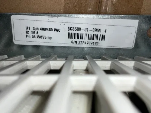 ABB ACS580-01-096A-4 Variable Frequency Drive missing box 2