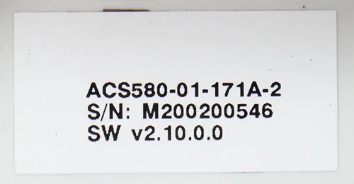 ABB ACS580 ACS580-01-171A-2 SW v2.10.0.0 45kW Frequency Inverter - Unused/Attn 3