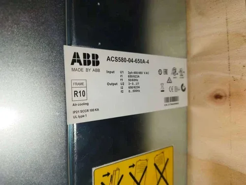 ABB ACS580-04-650A-4+E208+E210+0H371+0J400+P906+P922 frequency inverter