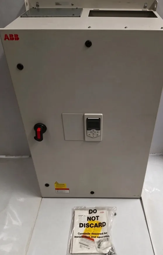 ABB ACS580-0P-156A-4 Drive HVAC Enclosed Industrial Control Panel 440-480VAC