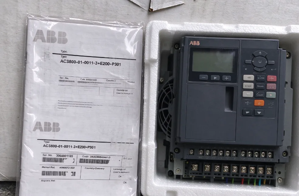 ABB ACS800-01-0011-3+E200+P901 frequency converter 2