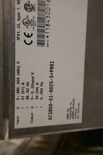 ABB ACS800-01-0025-5+P901 2