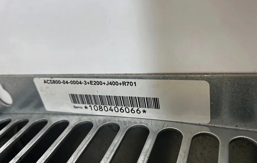 ABB Frequency Converter Acs800-04-0004-3+E200+J400+R701 3