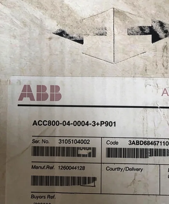 ABB ACS800-04-0004-3+P901 frequency inverter 2