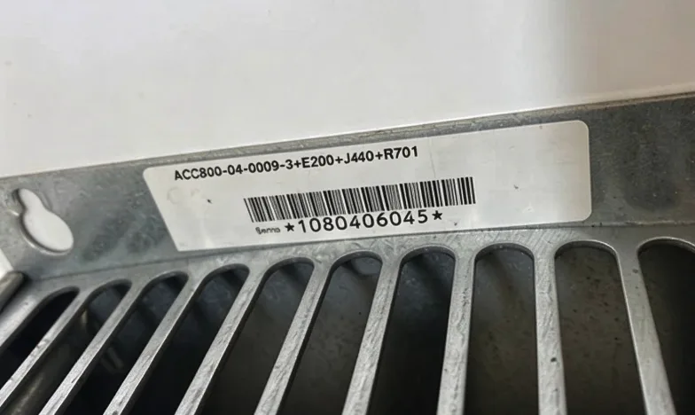 ABB Frequency Converter ACS800-04-0009-3+E200+J400+R701 2