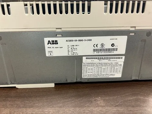 ABB ACS850-04-08A0+J400 3