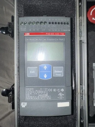 ABB PSE105-600-70D Soft Starter Demo Case with Profibus PSR-FBPA 75HP 600V Complet 2