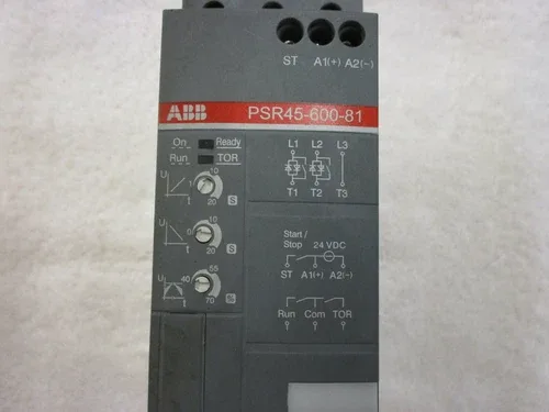 ABB Soft Starter 24VDC 600V 1SFA896111R8100 PSR45-600-81 2