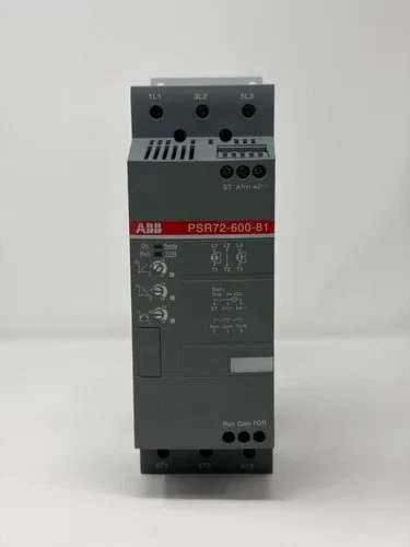 ABB PSR72-600-81 Softstarter 72A 208-600VAC 24VDC 1SFA896113R8100 Untested 2