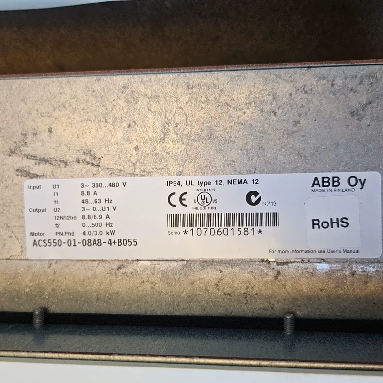ABB ACS550-01-08A8-4+B055 Frequency converter 3