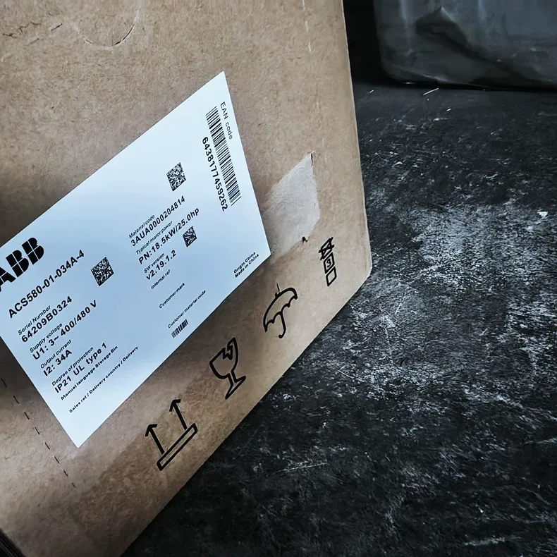 ABB ACS580-01-034A-4 Frequency Converter * H 2