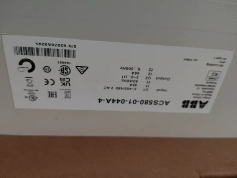 ABB ACS580-01-044A-4 Frequency converter 2