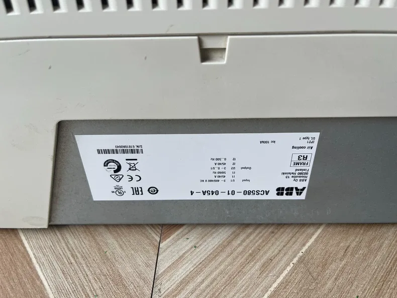 ABB ACS580-01-045A-4 frequency converter 5