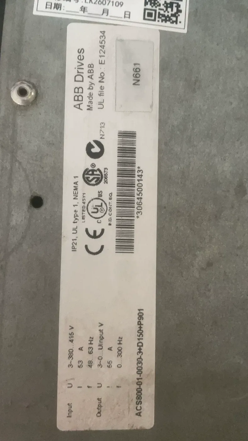 ABB ACS800-01-0030-3+D150+P901 Frequency converter 5